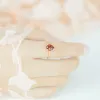 Ringar Allnoel Natural Garnet Agate Citrine 925 Sterling Silver Open Rings for Women Water Drop Gems Wedding Engagement Gifts smycken