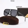 Marka jazdy moda najlepsi projektant okularów przeciwsłonecznych Ford James Sunglass Men and Celebrity Womens Tf Sun Glass Sunglass Super For Ladies Tom Star Okulass pudełko C70Y
