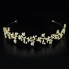 Jewelry Fashion Bride Crown Wedding Tiaras With Zircon Women Hair Accessories Jewelry Girls Headpiece Soft Luxury Barrettes Hairband