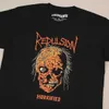 Men's T-Shirts Defeat Terror Death Metal Grindcore Cruel Truth Terror Napalm Bomb Death Mens Cotton T-shirt J240221