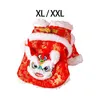 Dog Apparel Chinese Year Costume Dance Lion Pet For Dogs Cats Gifts
