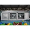 Tentes et abris Cabine de pulvérisation Tente de peinture Peinture gonflable de cabine de voiture avec filtre à air de ventilateur