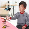 Mini aereo elettrico/RC mini aereo telecomandato a due canali elicottero drone modello gesto rilevamento intelligente giocattoli elettrici educativi per bambini