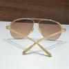 Nuevo diseño de moda gafas de sol piloto PAINAL-A exquisita media montura de metal retro simple estilo generoso gafas protectoras uv400 para exteriores de alta gama