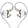 1DD Hybrid Appeso In Ear Auricolare 10 Unità Driver HIFI DJ Monitor Auricolari Auricolari Con Cancellazione del Rumore Per BAX Kirin