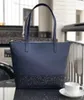 KS Glitzer-Einkaufstasche, funkelnder Designer-Stil, hochwertige Damen-Handtasche, Damen-Griff-Tragetaschen, einfache, lässige Einkaufstasche, einfarbig, Luxus-Umhängetaschen