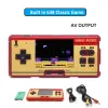 Spelare Family Pocket Game Console 3,0 tum skärm retrokonsol med 638 spel 8 bitars mini handhållna spelspelare stöder extra kontroller