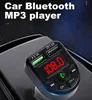 BTE5 E5 X8 kit voiture bluetooth lecteur MP3 modulateur transmetteur FM double USB couleur RVB véhicule