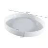 Urządzenia 60 cm DIY Domowe, duże okrągłe okrągłe ozdoby rzeczne stół silikonowy stolik kryształowy żywica żywica epoksydowa
