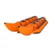 卸売りのインフレータブルフロートカスタマイズ4-10人ダブルロウライドインフレータブル牽引可能な水バナナボート飛ぶ魚管インフレータ可能なシーボート付き