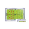 Balls Football Tactic Board Soccer Training Match Ing Clipboard Aluminum Alloy Wear-Resistant Portable Tactical Drop Delivery Sports Dhc8X