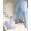 Crib Netting Baby Mosquito Net Crib Canopy Cot Bed Curtain Valance Hung Dome Girls Nursery Room Decoration Princess Canopy Kids Play Tents