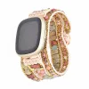 Pulseiras highend pedra natural fitbit versa3 pulseira de relógio boho 3 camadas corda cera pulseira relógio vegan banda presente atacado dropshipping