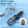 Oral Irrigator Portable Water Flosser laddningsbara 5 -lägen IPX7 400 ml tandvattenstråle för rengöringständer 240219