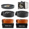 Mens for Womens Cowhide Casual Letter Designer Buckle Fashion Brands Classic Smooth Width Belt 2.0cm 3.4cm 3.8cm O071#
