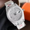 Diamentowe zegarki Designer Watches Mens Automatyczny ruch mechaniczny Wodoodporny męski Bransoletka Sapphire Stal nierdzewna 41 mm na rękę Montre de Luxe Festival Gift