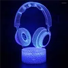 Nattljus 3D Light Gaming Setup RGB LED Nightlight Room Decoration Lamp Bedroom Deco Table For Birthday Christmas Presents