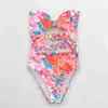 Women's Swimwear Ashgaily 2023 New Sexy One Piece Swimsuit Cut Out Women Push Up Bathing Suits Beach Wear Summer MonokiniH24221