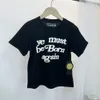 Kinder Baby T-Shirts CPFM YE MUST BE BORN AGAIN Brief gedruckt High Street Hip Hop Jungen Mädchen Tops Kinder Jugend Kurzarm T-Shirt 38nS #