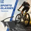 Eyewears Kapvoe Outdoor PhotoChromic Solglasögon Män Driving Bicycle Cykelglasögon Skugga Cycling Goggles Women Mtb Bike UV400 Eyewear