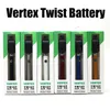 Vertex Twist Pil Ön ısıtma Batayı 380mAh Vape İnce Kalem Alt Voltajı 510 İplik Kartuşları için