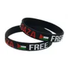 Bracelet Palestine gratuit Bracelet inspirant Sauver Gaza Bracelet de sport en silicone