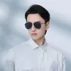 Kontroll Xiaomi Mijia Solglasögon Pilota för män Kvinnor UV400 Oljesäker HD Nylon Polariserad Light Brand Design Sport Driving Sun Glasses
