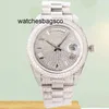 Montre pour hommes propre glacée meilleure vente montre montre mécanique de marque supérieure montre en or plein de diamants étanche horloge masculine