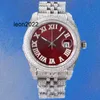 ساعة فاخرة RLX Diamond Mens Fashion Watch Automatic Moissanite Designer Size 41mm 904L سوار الفولاذ المقاوم للصدأ