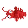 Dog Apparel Pet Red Lobster Dress Up Halloween Costume Clothes Supplies (Red)