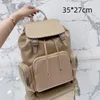 Femme Hommes Sacs d'école Designer Sac à dos Nylon Sacs à dos de luxe à l'extérieur String Étudiants Sac à dos Noir Kaki 35cm TOP 2024 NOUVEAU