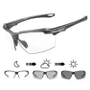 Eyewears Kapvoe Photochrome Radsportgläser Mann Fahrrad Sport laufende Sonnenbrillen