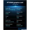Grafikkort Jieshuo Nvidia RTX 3060 12GB Videokort GDDR6 192bit GPU RTX3060 12G Stöder PC Desktop Gaming Computer Office 3060RTX OTSEB