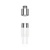 510 Volledige Glazen Bodem Vullen Verstuiver Keramische Wegwerp Vaporizer Tank 0.5ML 1ML Cartridge met 2*2.2mm Inlaatgaten