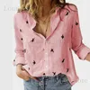 Blouses voor vrouwen shirts vrouwen kleding tops shirts voor vrouwen blouses katoen linnen casual mode kleding streetwear elegante etnische stijl femme t240221