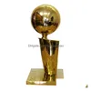 Collectible 45 cm höjd The Larry OBrien Trophy Cup S Basketball Award Match Prize for Tournament212J2112053 Drop Delivery Sports O DH3JX