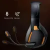 Headphones Wireless Headsets Noise Canceling Longer Playtime Earphones With Flexional Microphone For Cell Phone Gaming Computer Laptop