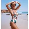 Roupa de banho feminina sexy feminino um pedaço maiô 2019 novo profundo v impresso quente monokini brasileiro bodysuit verão praia bainh24221