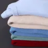 سترات رجال الكشمير سترة الملابس الكورية العلوية الصلبة O-teac pullover غير رسمية لاعبين دافئة دافئة الدفء بالإضافة إلى حجم M-5XL