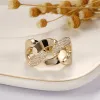 Anelli CxsJeremy Soild 18K Au750 Oro giallo Moissanite Diamanti Anello a catena geometrica Fascino Gioielli Hip Hop Festa di nozze