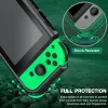 Cases Rubber Protector Case For Nintendo Switch Adjustable Kickstand Protector Cover 7 Game Cards Storage Slots For Switch Accessories