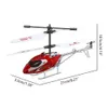 Electric/ RC Aircraft Metal Alloy RC Helicopters 3.5Ch 2,5Ch Red/ Blue/ Gold/ Silver Remote Control Plane laddningsbar USB -laddning