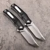 Oferta specjalna A2242 Flipper Składanie noża D2 satynowe punkt kropli Blade CNC G10 z stali nierdzewnej Łożysko kulkowe Szybkie otwarte noże EDC na zewnątrz