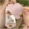 Arts And Crafts Diy Sublimation Transfer P O Sticker Keychain Gifts For Women Leather Aluminum Alloy Car Key Pendant Gift Drop Deliv Dh8Gz