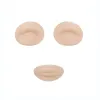 Dresses Tattoo Makeup 3d Practice Silicone Mannequin Head Skin for Permanent Eyebrows Lips Microblading Tattoo Beginner Supplies Tools