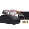 디자이너 선글라스 클래식 안경 goggle 야외 해변 태양 안경 남자 여자 믹스 색상 삼각형 시그니처 박스 PR 8003