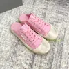 Niski stary, pół-drag casual buty Sneaker Paris luksus designer mężczyzn kobiety pary na zewnątrz trenerzy różowe białe czarne