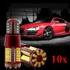 10X T10 501 194 W5W 3014 57SMD LED Car Light Bulbs Parking Canbus White Car marker Auto Wedge Clearance Lights bulb parking lamps ZZ