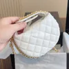 Luxurys Designer 23C Hobo Embrayage avec pochette à chaîne Sac à poignet France Marque C Cuir matelassé Mini Femmes Chaînes Sangle Sac à main Lady Nano Soirée Sacs à bandoulière Porte-monnaie