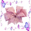 Accessori per capelli 28 pezzi Good Girl Ruffle Ribbon 5" Doppio fiocco da cheerleader